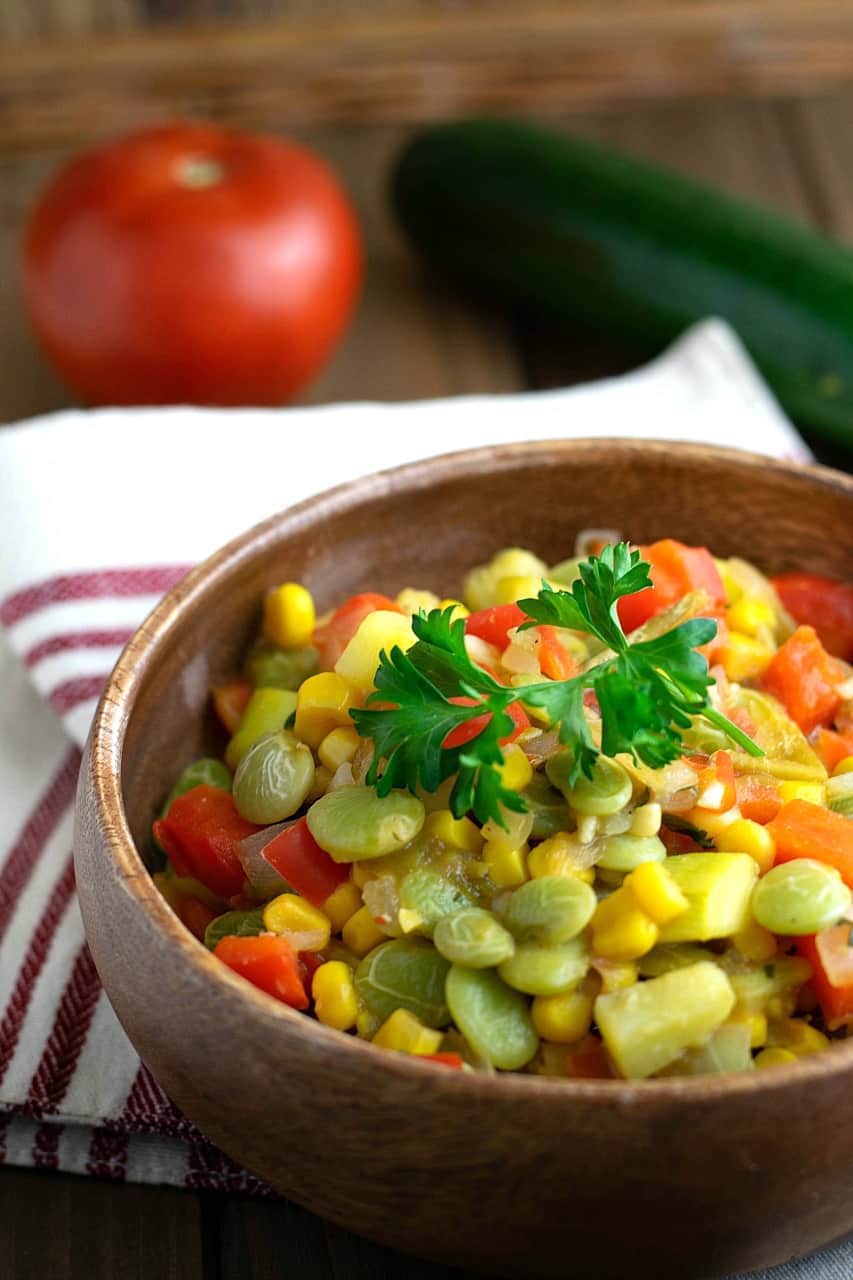 Vegan Succotash