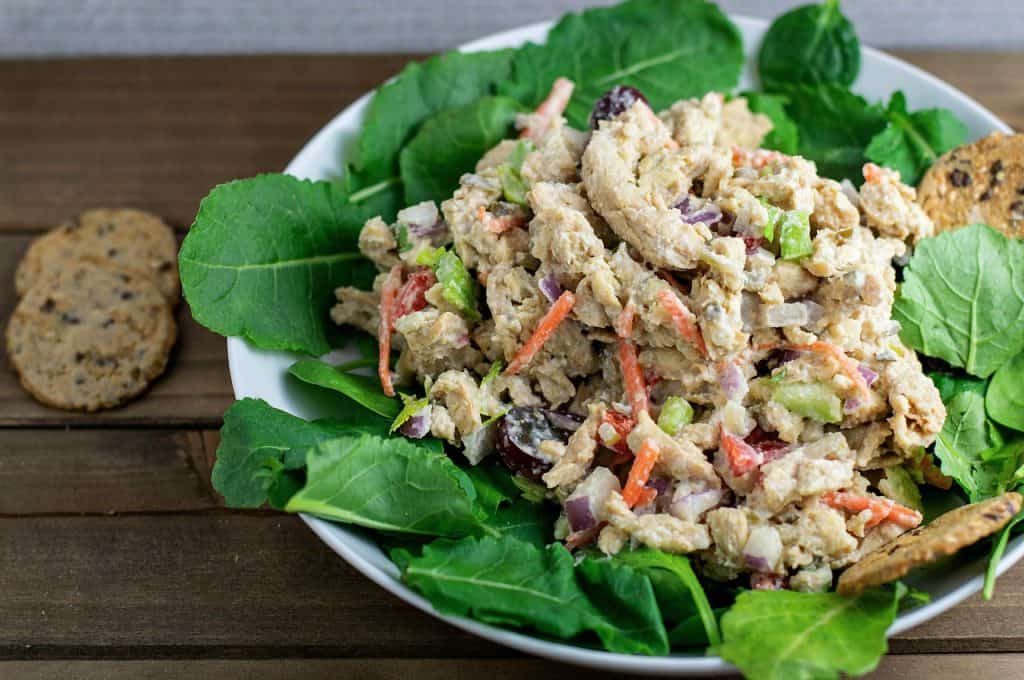 vegan chicken salad