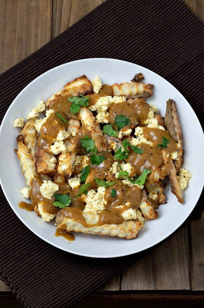 vegan poutine