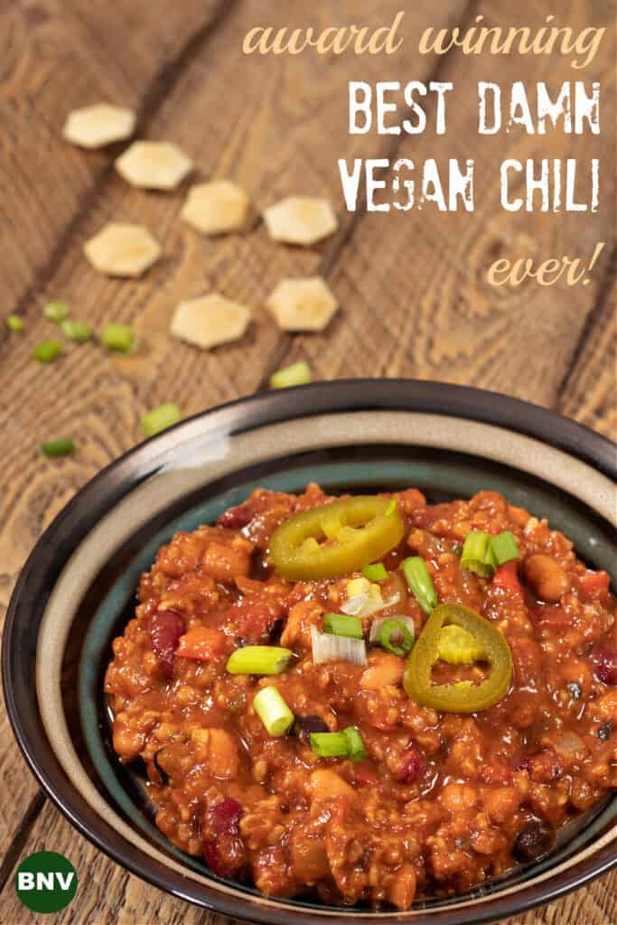 Best Damn Vegan Chili Ever Brand New Vegan