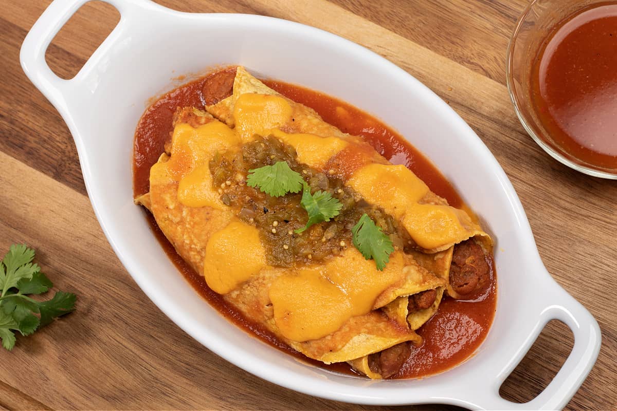 Chuck's Oil-Free Taquitos - Brand New Vegan