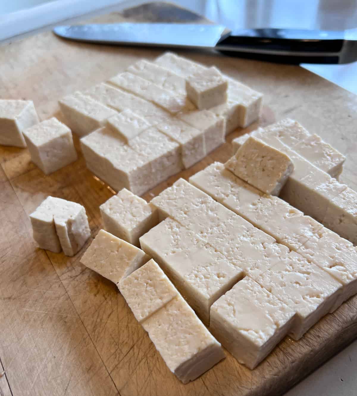 tofu cubes