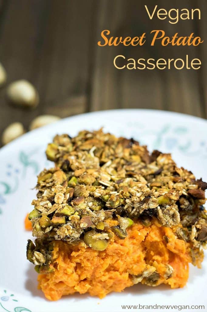 vegan sweet potato casserole