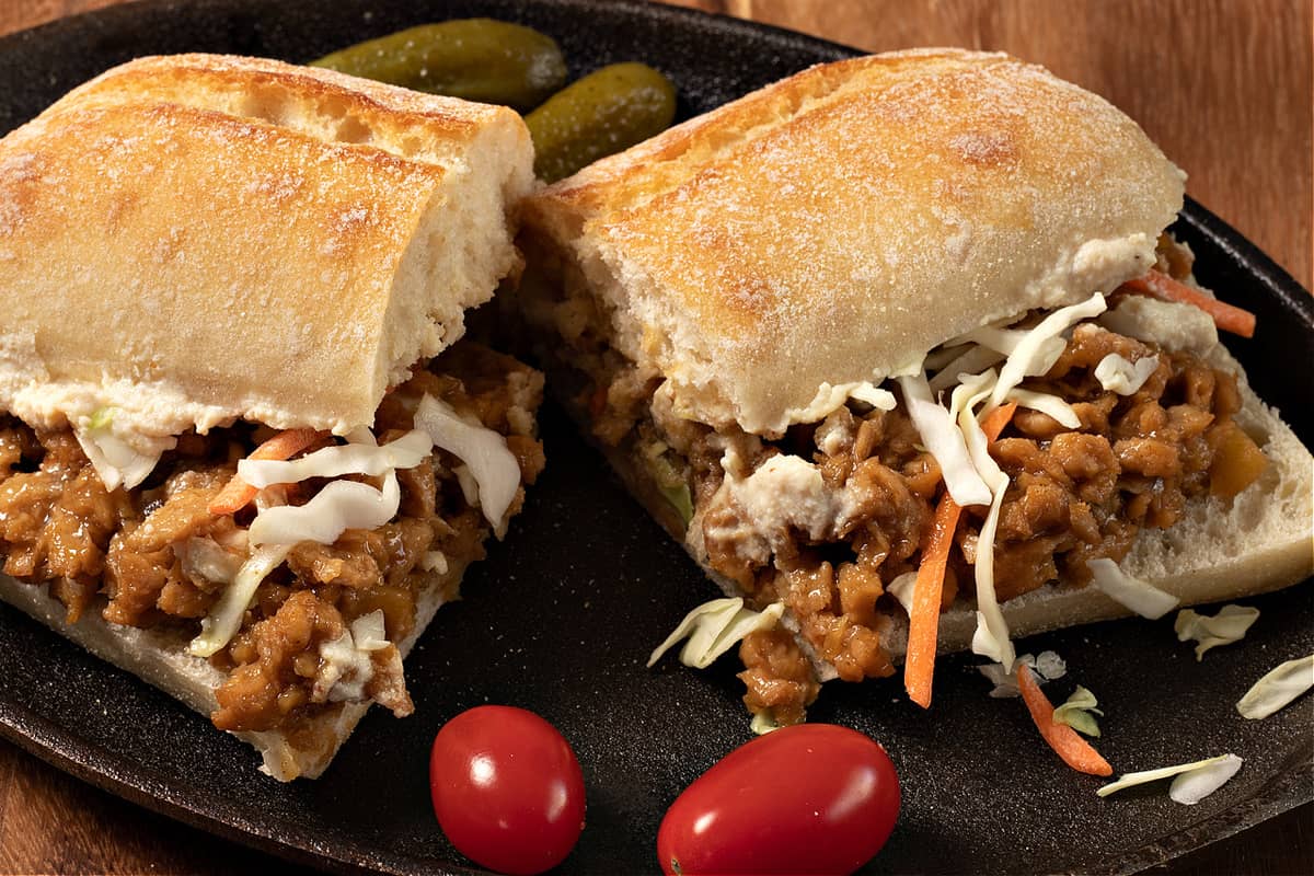 Vegan Teriyaki with Rainbow Slaw - Brand New Vegan