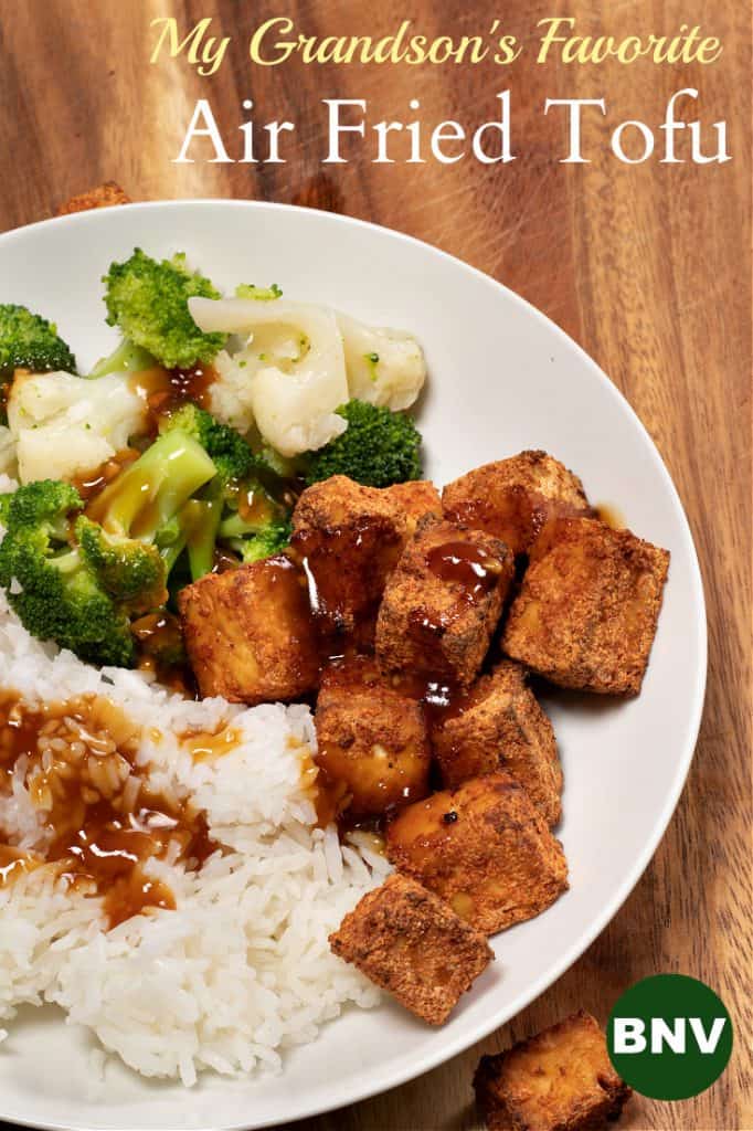 air fried tofu