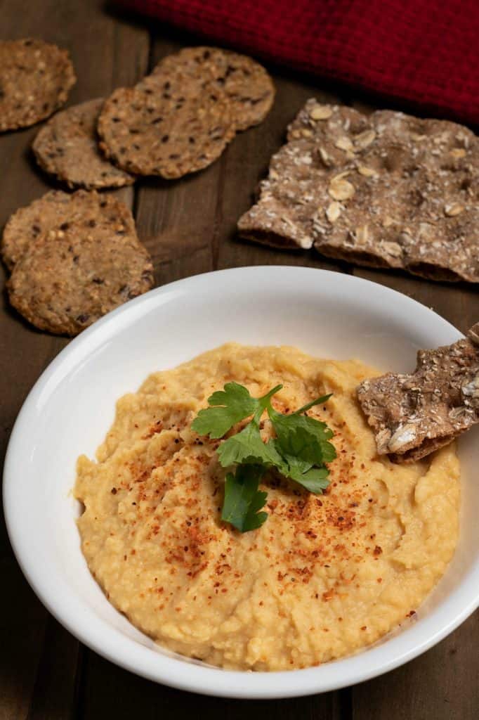 basic oil-free hummus