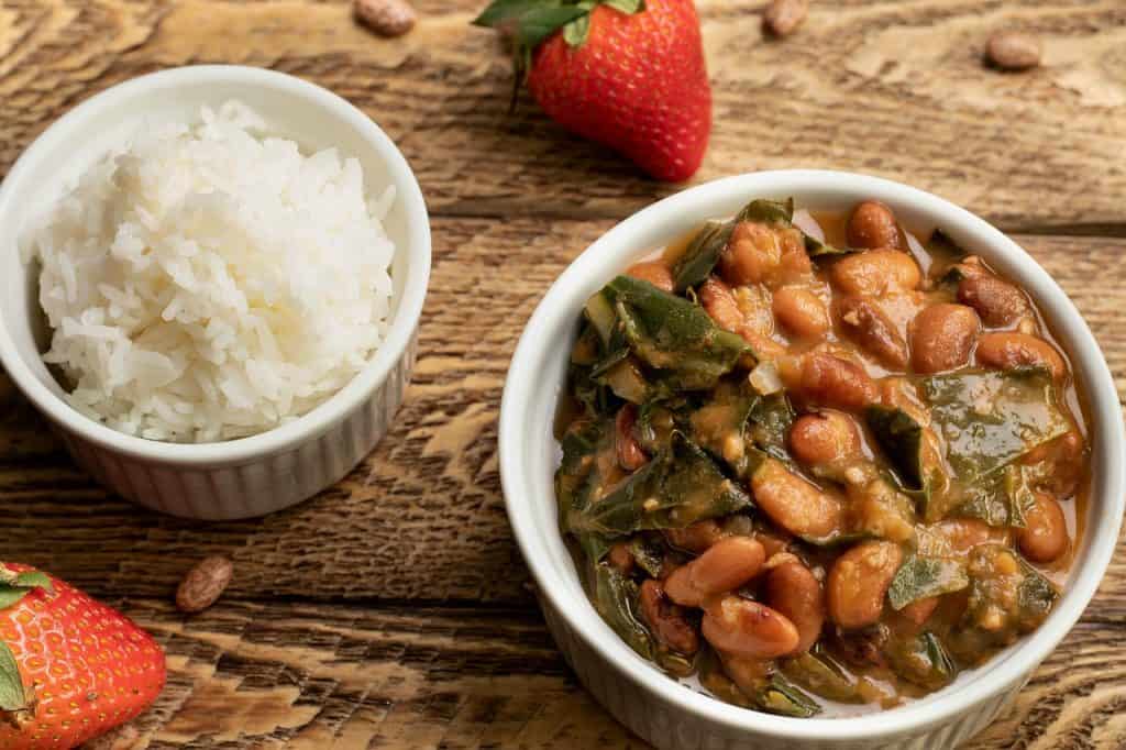 instant pot Beans 'n Greens