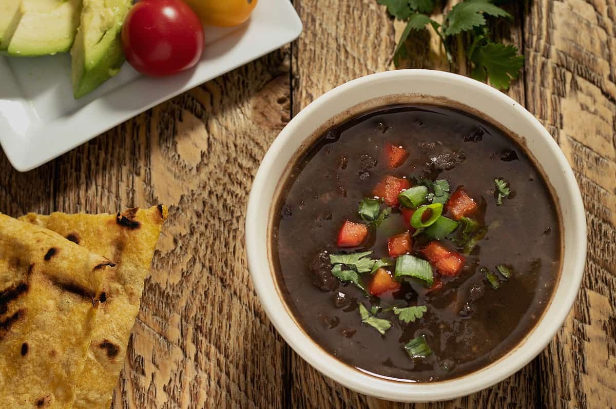 black bean soup