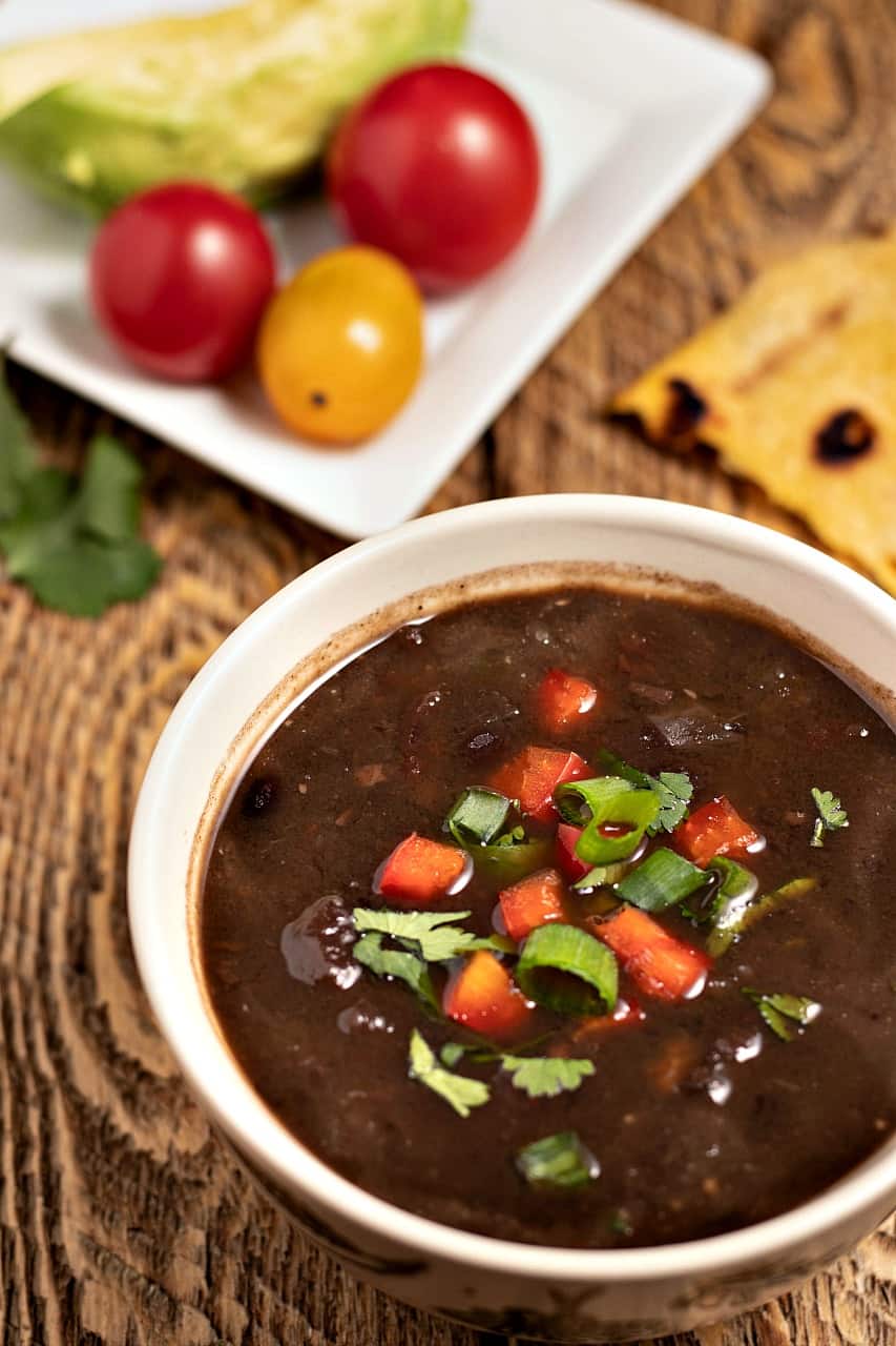 black bean soup