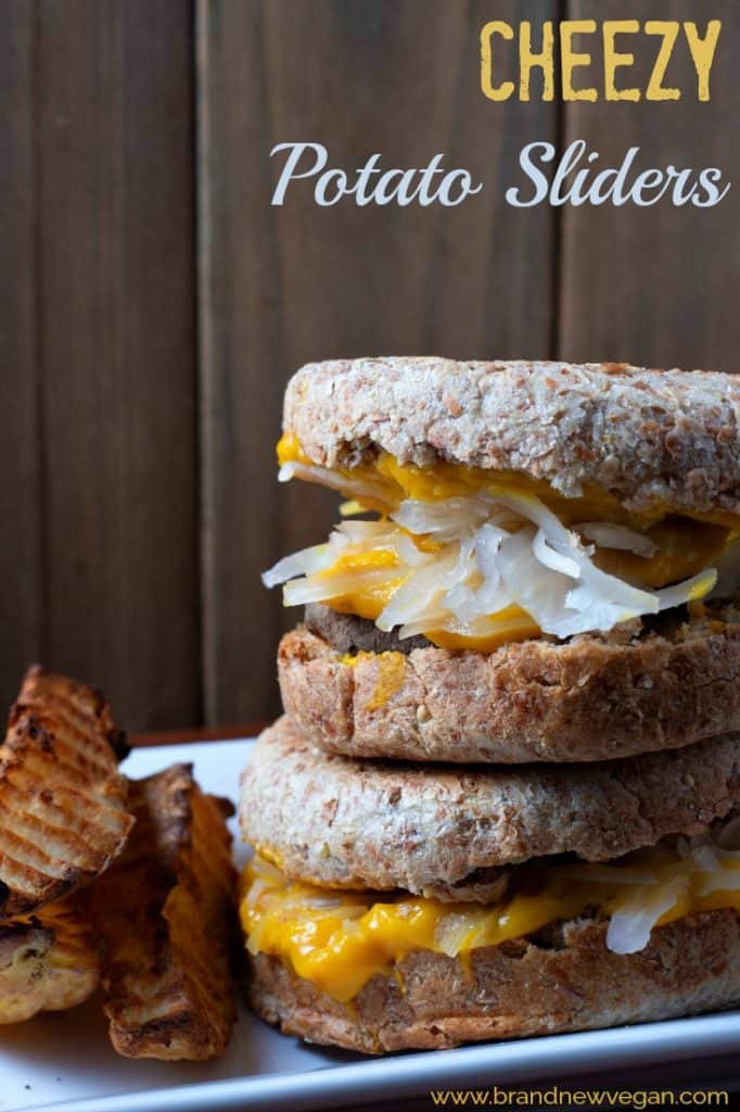 cheezy potato sliders