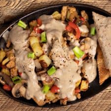 Country Breakfast Potatoes and Gravy