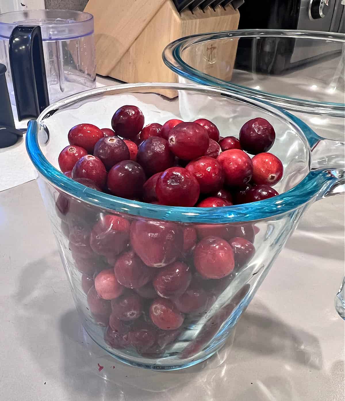 fresh cranberries for a cobbler