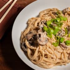 Creamy Garlic Miso Noodles-image