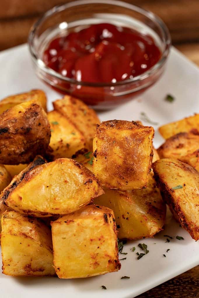 Crispy Instant Pot Potatoes - Brand New Vegan