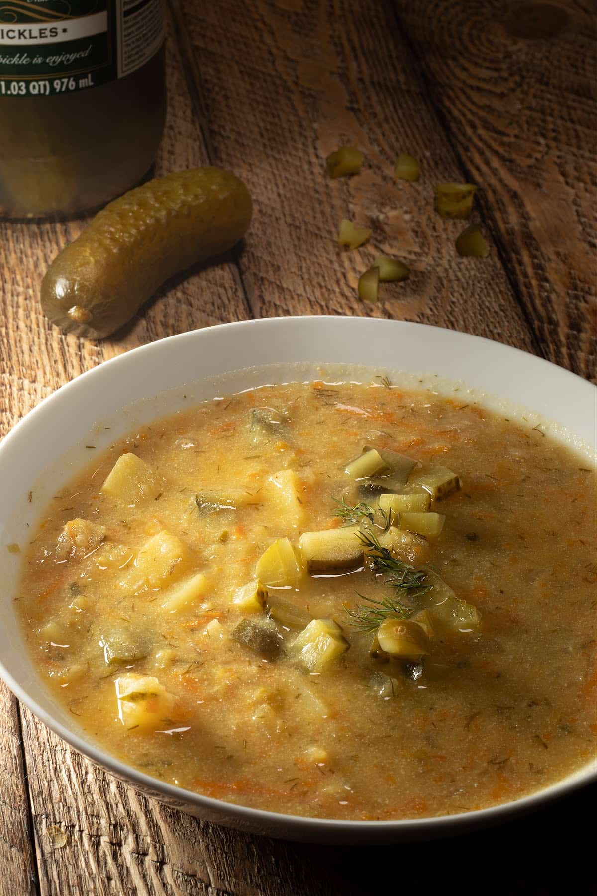 polish dill pickle soup