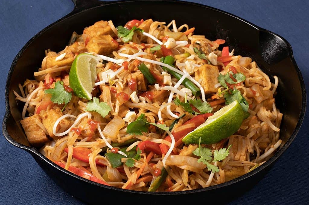 Easy Vegan Pad Thai