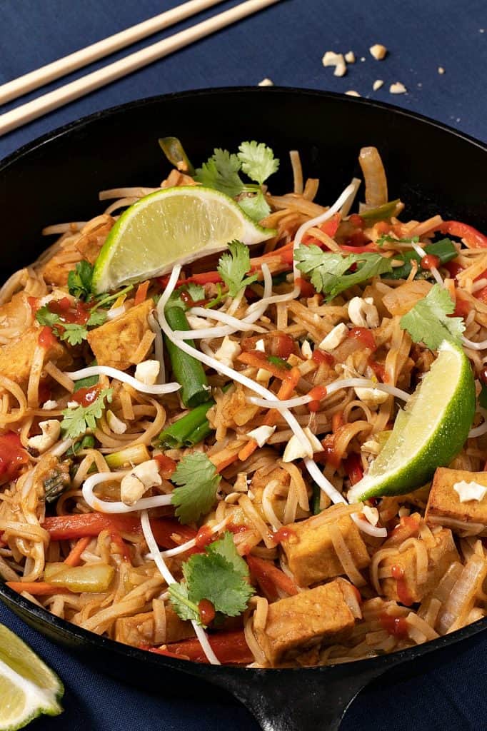 Easy Vegan Pad Thai