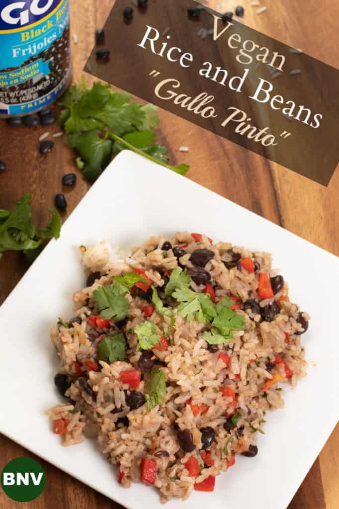 Vegan rice and beans