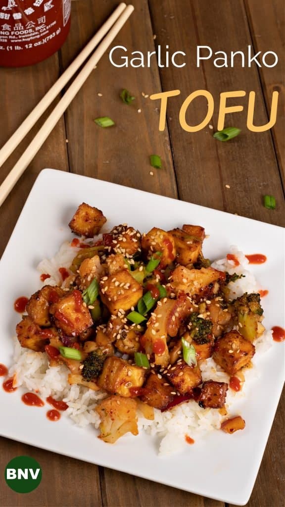 Garlic Panko Tofu Brand New Vegan