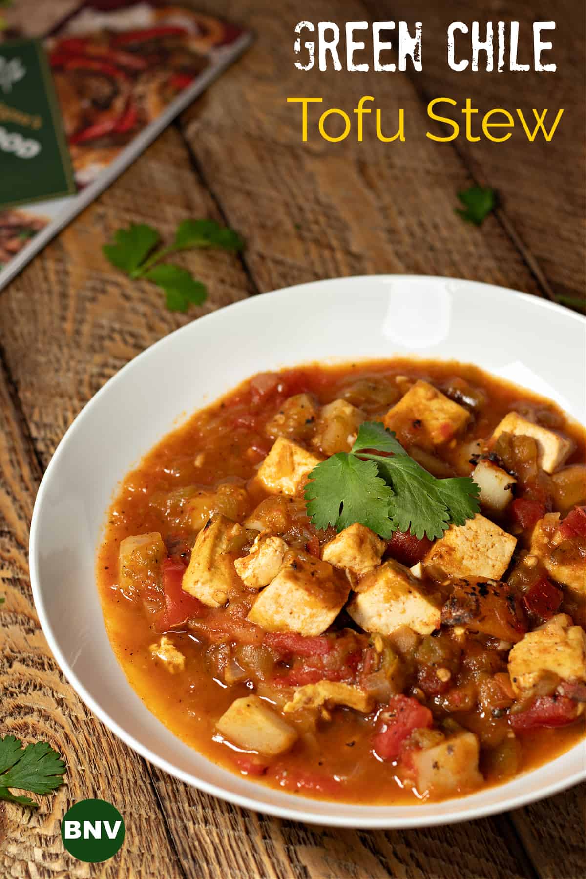 green Chile tofu stew