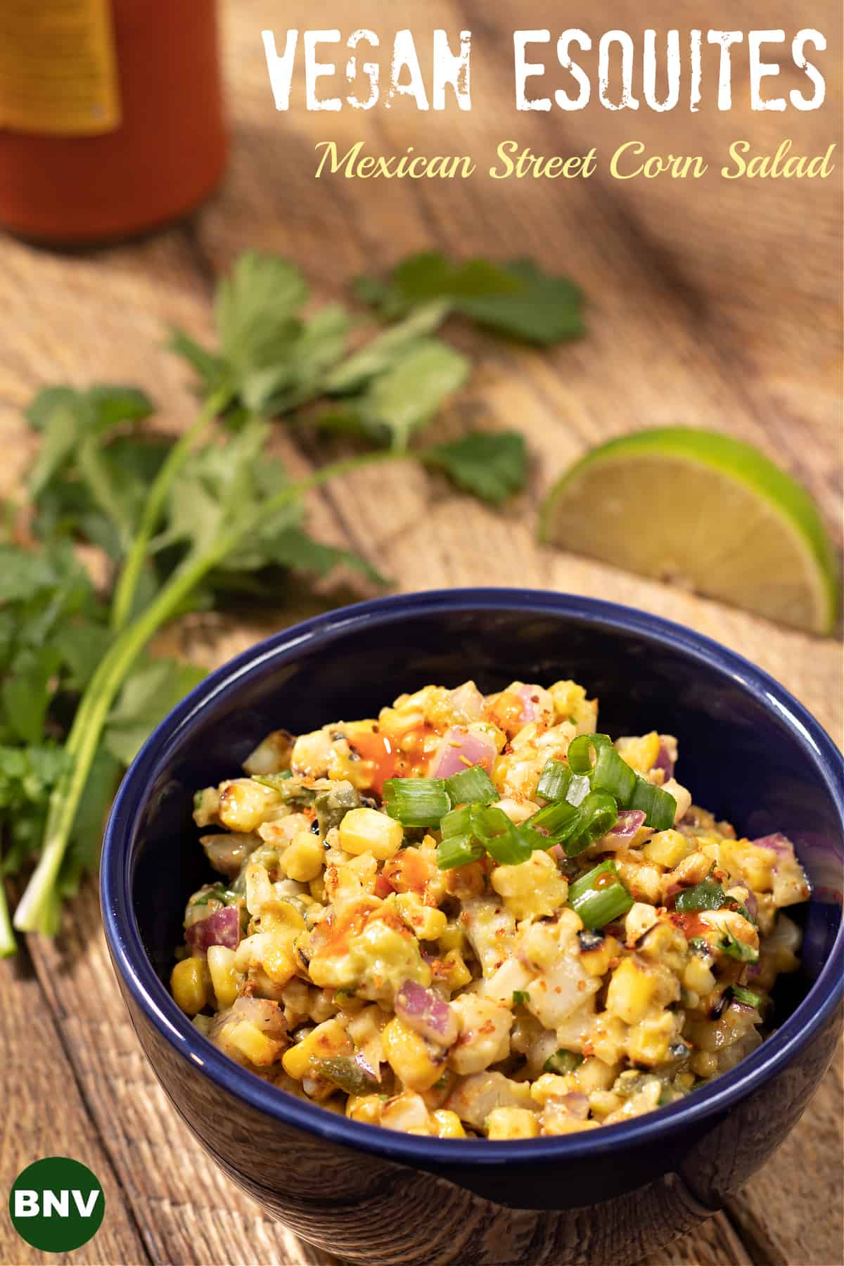 vegan mexican street corn salad
