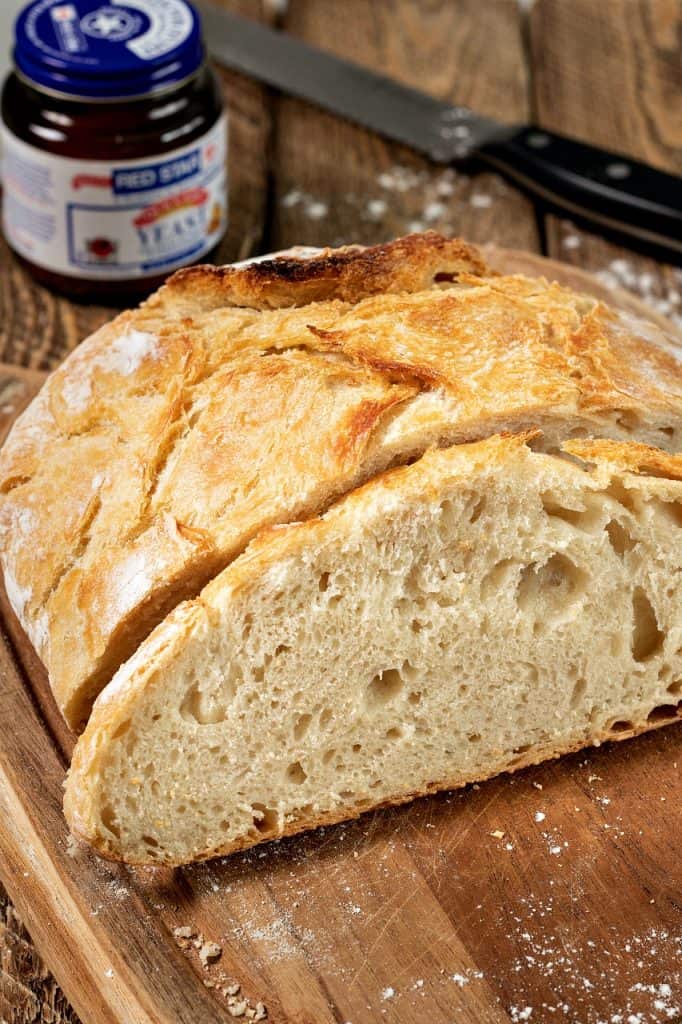 Rustic No-Knead Bread Recipe