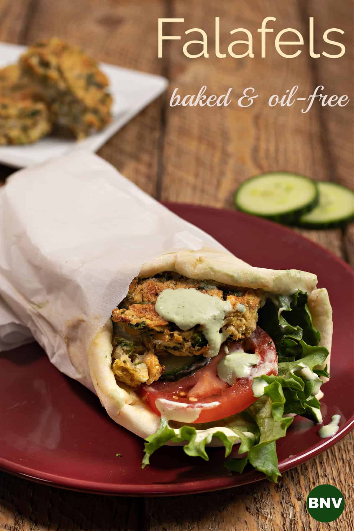 oil-free falafels