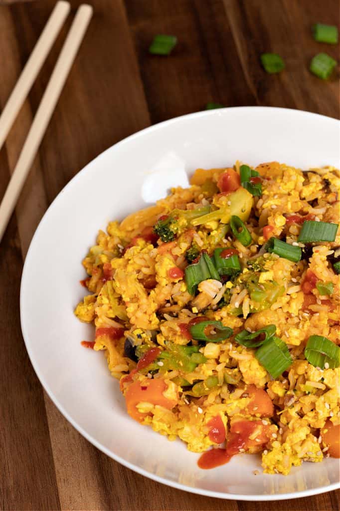 Oil-Free Vegan Fried Rice