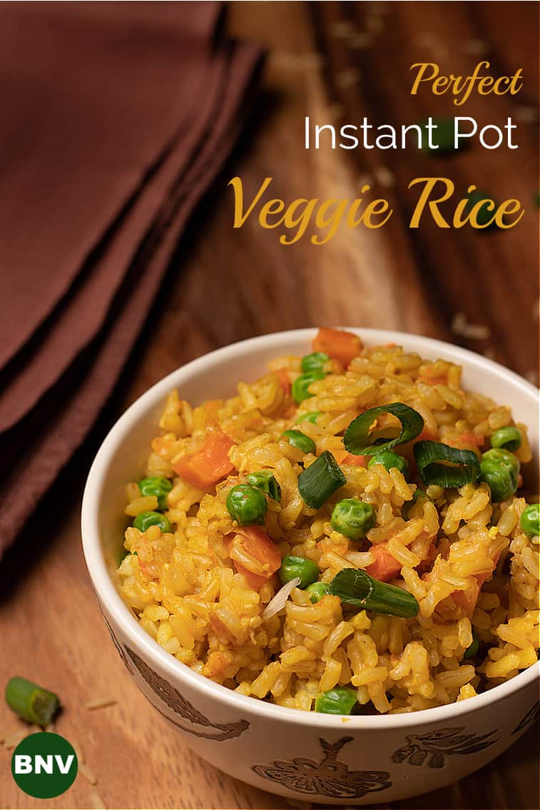 Perfect Instant Pot Veggie Rice Brand New Vegan