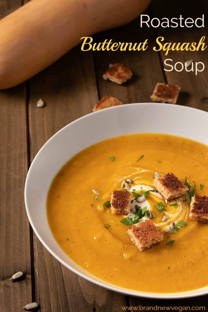 vegan butternut soup