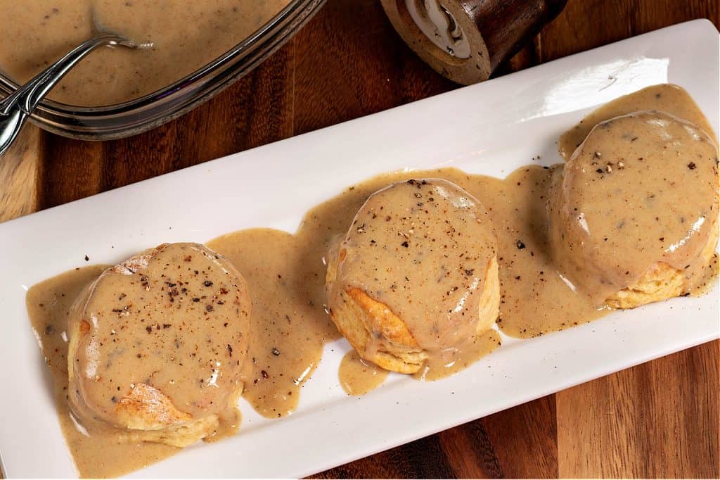 southern vegan cream gravy