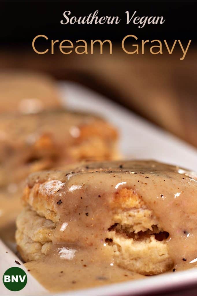 southern vegan cream gravy