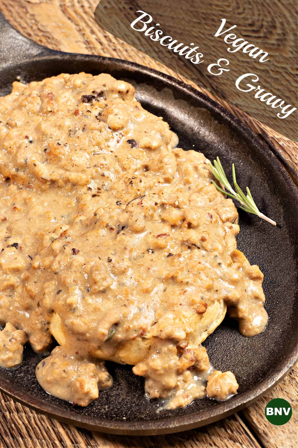 vegan biscuits and gravy