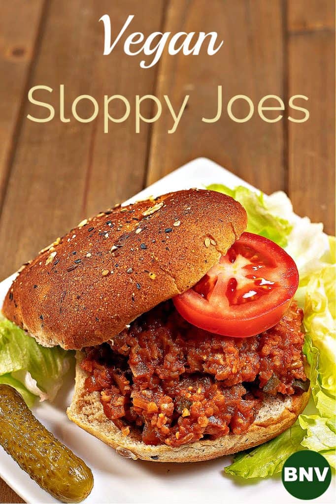 Vegan Sloppy Joes