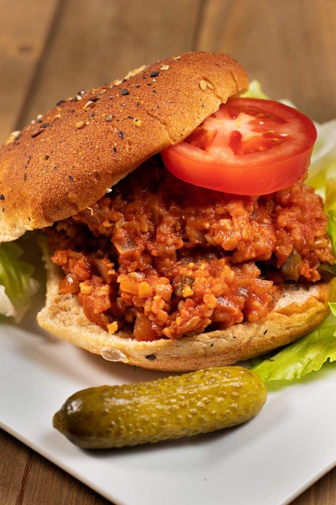 Vegan Sloppy Joes