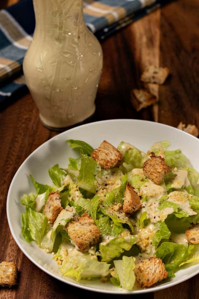 Vegan Caesar Dressing (Oil-Free)