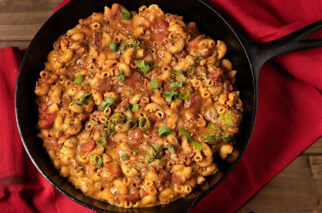 vegan hamburger helper