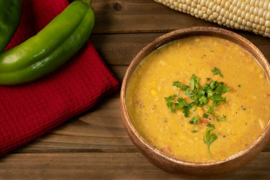 vegan corn chowder