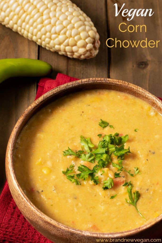 vegan corn chowder