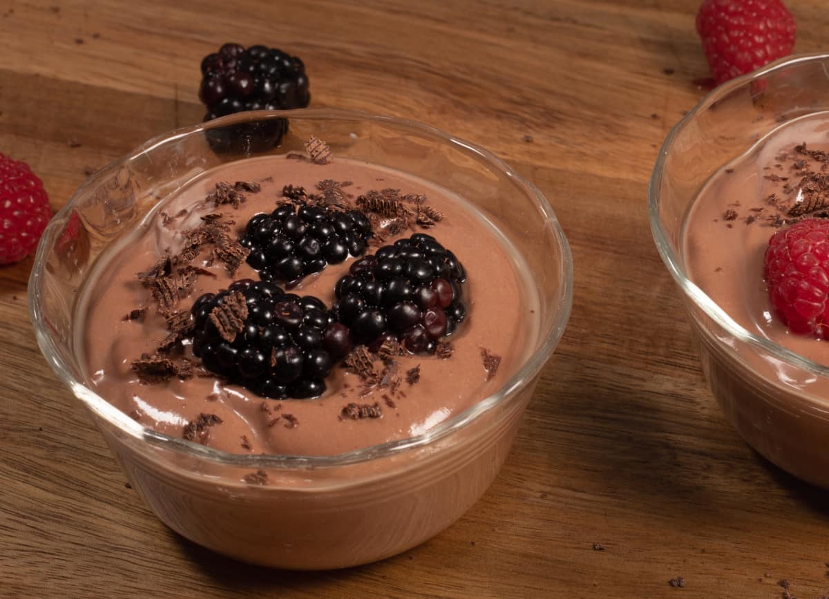 Vegan Dark Chocolate Mousse - Brand New Vegan