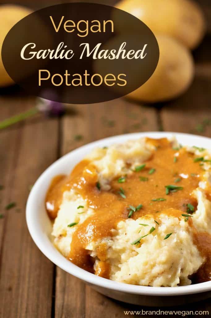 vegan garlic mashed potatoes