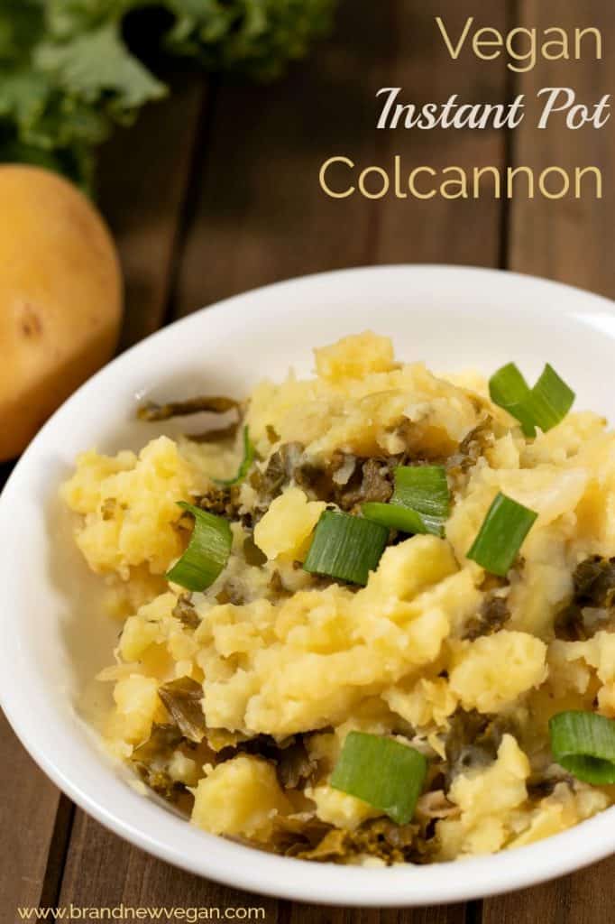 Vegan Instant Pot Colcannon