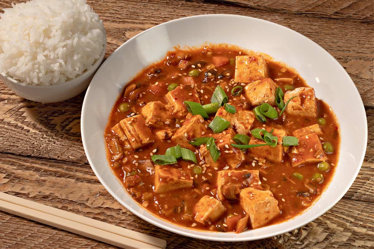 vegan mapo tofu