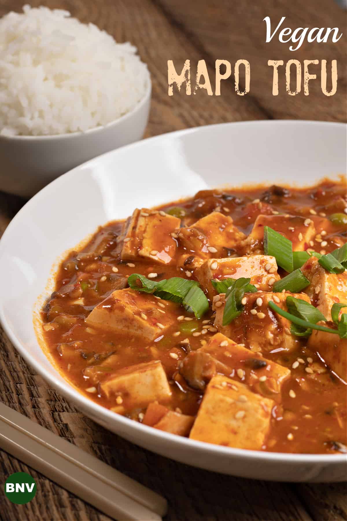 vegan mapo tofu