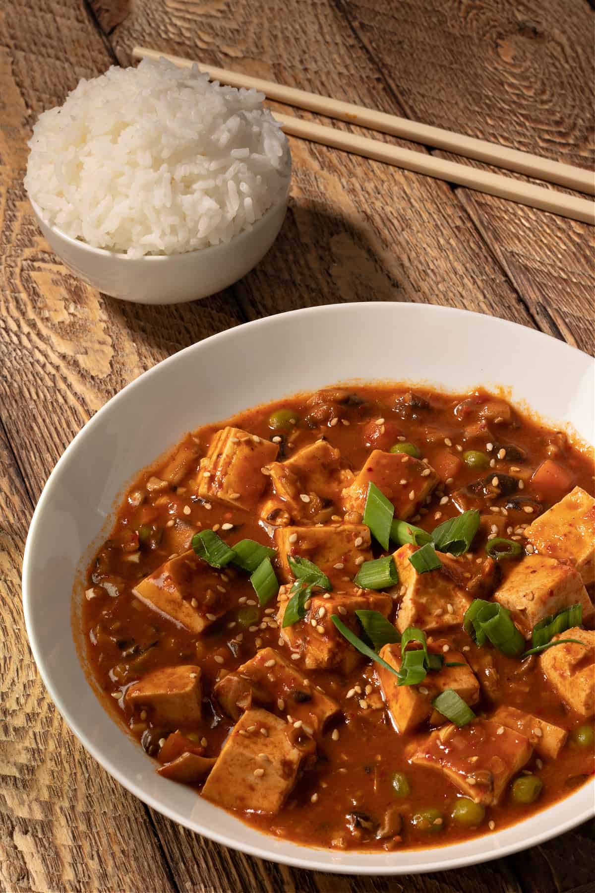 vegan mapo tofu