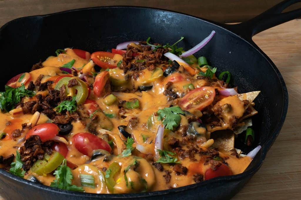 vegan nachos supreme