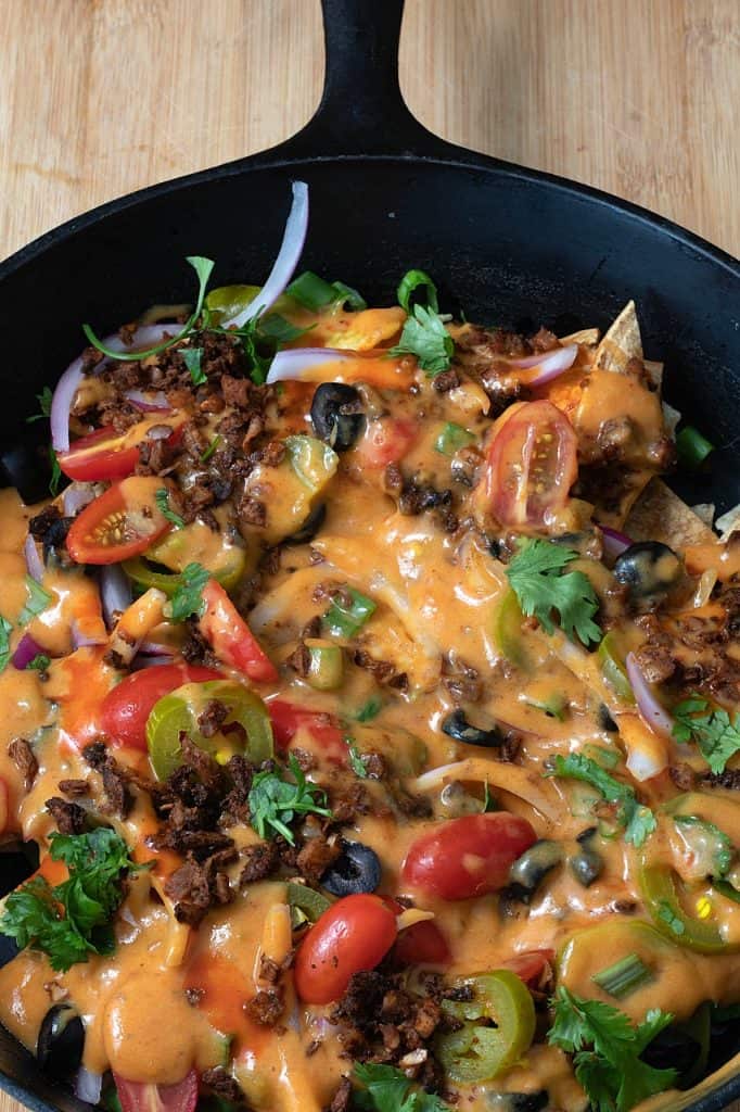 vegan nachos supreme