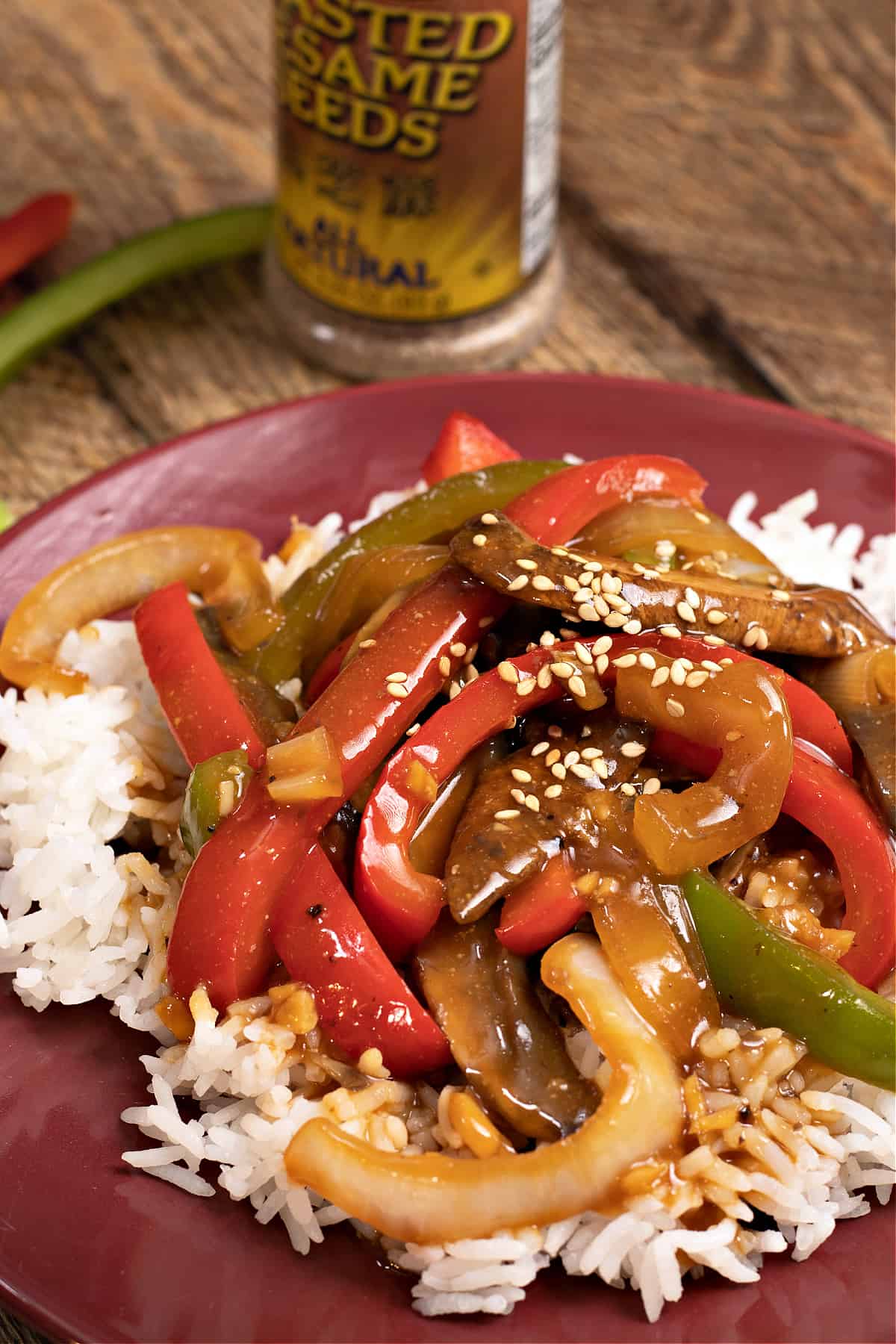 Vegan Pepper Steak