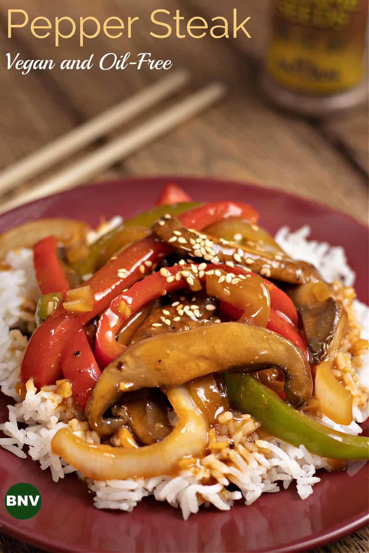 vegan pepper steak