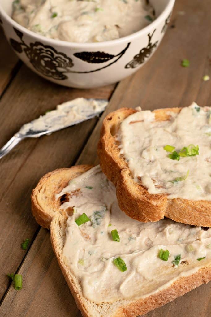 Vegan Sunflower Seed Cream Cheese